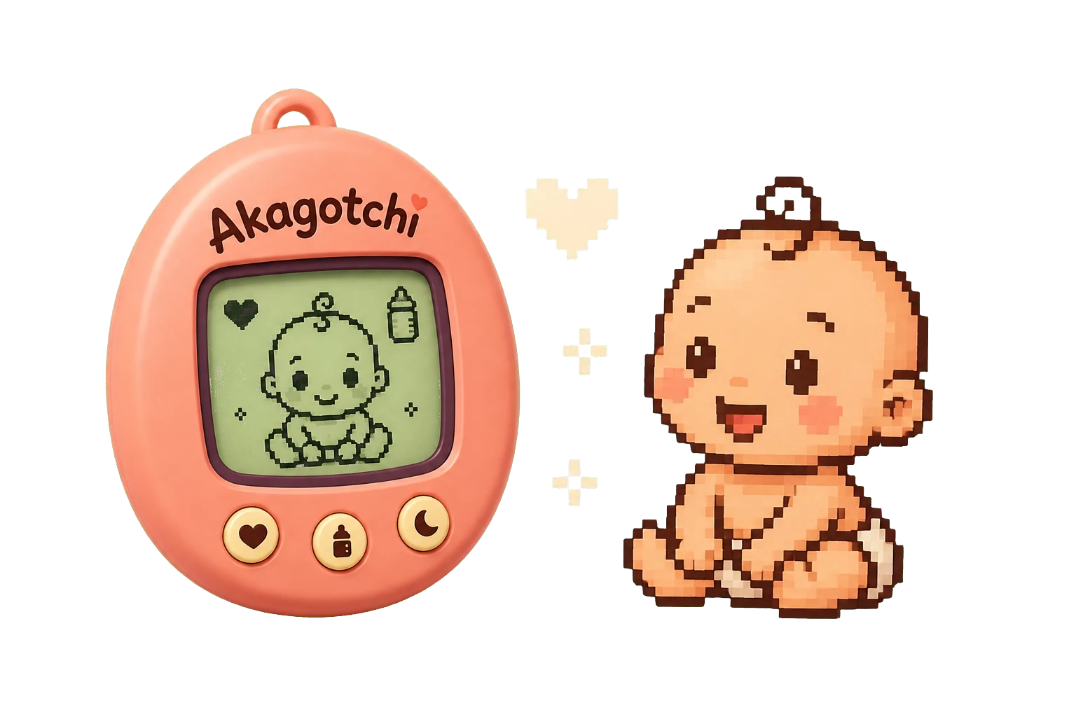 Pixel baby development companion